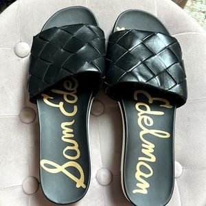 Womens Size 11 - Sam Edelman - black platform sandal